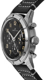 Buy Shop Breitling Avi Ref. 765 1953 Re-Edition Black Dial Black Leather Strap Watch for Men - AB0920131B1X1 USA Online