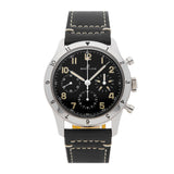 Buy Shop Breitling Avi Ref. 765 1953 Re-Edition Black Dial Black Leather Strap Watch for Men - AB0920131B1X1 USA Online