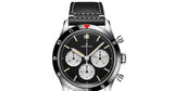 Buy Shop Breitling Avi Ref. 765 1964 Re Edition Black Dial Black Leather Strap Watch for Men - AB09451A1B1X1 USA Online