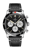Buy Shop Breitling Avi Ref. 765 1964 Re Edition Black Dial Black Leather Strap Watch for Men - AB09451A1B1X1 USA Online