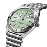 Buy Shop Breitling Chronomat 32 Diamonds Green Dial Silver Steel Strap Watch for Women - A77310101L1A1 USA Online