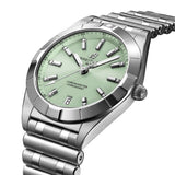 Buy Shop Breitling Chronomat 32 Diamonds Green Dial Silver Steel Strap Watch for Women - A77310101L1A1 USA Online