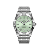 Buy Shop Breitling Chronomat 32 Diamonds Green Dial Silver Steel Strap Watch for Women - A77310101L1A1 USA Online