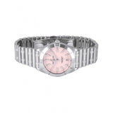 Buy Shop Breitling Chronomat 32 Diamonds Pink Dial Silver Steel Strap Watch for Women - A77310101K1A1 USA Online