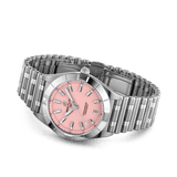 Buy Shop Breitling Chronomat 32 Diamonds Pink Dial Silver Steel Strap Watch for Women - A77310101K1A1 USA Online