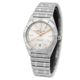 Buy Shop Breitling Chronomat 32 Diamonds White Dial Silver Steel Strap Watch for Women - A77310101A3A1 USA Online