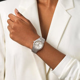 Buy Shop Breitling Chronomat 32 Diamonds White Dial Silver Steel Strap Watch for Women - A77310591A1A1 USA Online