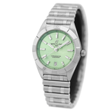 Buy Shop Breitling Chronomat 32 Diamonds Green Dial Silver Steel Strap Watch for Women - A77310101L1A1 USA Online
