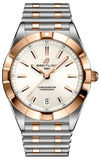 Buy Shop Breitling Chronomat 32 White Dial Two Tone Steel Strap Watch for Women - U77310101A1U1 USA Online