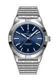 Buy Shop Breitling Chronomat Automatic 36 Blue Dial Silver Steel Strap Watch for Women - A10380101C1A1 USA Online