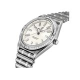 Buy Shop Breitling Chronomat Automatic 36 Diamonds White Dial Silver Steel Strap Watch for Women - A10380591A1A1 USA Online