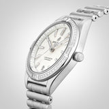 Buy Shop Breitling Chronomat Automatic 36 Diamonds White Dial Silver Steel Strap Watch for Women - A10380591A1A1 USA Online