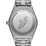 Buy Shop Breitling Chronomat Automatic 36 Green Dial Silver Steel Strap Watch for Women - A10380101L1A1 USA Online