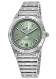 Buy Shop Breitling Chronomat Automatic 36 Green Dial Silver Steel Strap Watch for Women - A10380101L1A1 USA Online