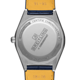 Buy Shop Breitling Chronomat Automatic 36 South Sea Blue Dial Blue Leather Strap Watch for Women - A10380611C1P1 USA Online