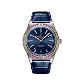 Buy Shop Breitling Chronomat Automatic 36 South Sea Blue Dial Blue Leather Strap Watch for Women - A10380611C1P1 USA Online