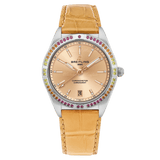 Buy Shop Breitling Chronomat Automatic 36 South Sea Brown Dial Brown Leather Strap Watch for Women - A10380611A1P1 USA Online