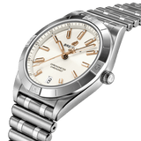 Buy Shop Breitling Chronomat Automatic 36 White Dial Silver Steel Strap Watch for Women - A10380101A2A1 USA Online