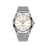 Buy Shop Breitling Chronomat Automatic 36 White Dial Silver Steel Strap Watch for Women - A10380101A2A1 USA Online