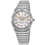 Buy Shop Breitling Chronomat Automatic 36 White Dial Silver Steel Strap Watch for Women - A10380101A2A1 USA Online