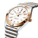 Buy Shop Breitling Chronomat Automatic 36 White Dial Two Tone Steel Strap Watch for Women - U10380101A1U1 USA Online