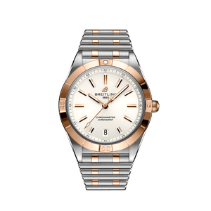 Buy Shop Breitling Chronomat Automatic 36 White Dial Two Tone Steel Strap Watch for Women - U10380101A1U1 USA Online