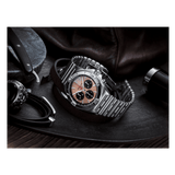 Buy Shop Breitling Chronomat B01 42 Brown Dial Silver Steel Strap Watch for Men - AB0134101K1A1 USA Online