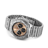 Buy Shop Breitling Chronomat B01 42 Brown Dial Silver Steel Strap Watch for Men - AB0134101K1A1 USA Online