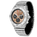 Buy Shop Breitling Chronomat B01 42 Brown Dial Silver Steel Strap Watch for Men - AB0134101K1A1 USA Online