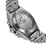 Buy Shop Breitling Chronomat B01 42 Frecce Tricolori Blue Dial Silver Steel Strap Watch for Men - AB01344A1C1A1 USA Online