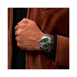 Buy Shop Breitling Chronomat B01 42 Green Dial Silver Steel Strap Watch for Men - AB0134101L1A1 USA Online