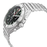 Buy Shop Breitling Chronomat B01 42 Green Dial Silver Steel Strap Watch for Men - AB0134101L1A1 USA Online