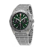 Buy Shop Breitling Chronomat B01 42 Green Dial Silver Steel Strap Watch for Men - AB0134101L1A1 USA Online