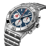 Buy Shop Breitling Chronomat B01 42 Six Nations France Blue Dial Silver Steel Strap Watch for Men - AB0134A81C1A1 USA Online