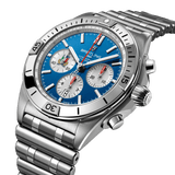 Buy Shop Breitling Chronomat B01 42 Six Nations Italy Blue Dial Silver Steel Strap Watch for Men - AB0134A41C1A1 USA Online