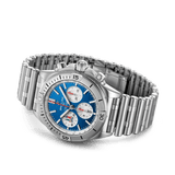 Buy Shop Breitling Chronomat B01 42 Six Nations Italy Blue Dial Silver Steel Strap Watch for Men - AB0134A41C1A1 USA Online