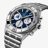 Buy Shop Breitling Chronomat B01 42 Six Nations Scotland Blue Dial Silver Steel Strap Watch for Men - AB0134A51C1A1 USA Online