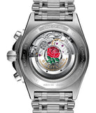 Buy Shop Breitling Chronomat B01 42 Six Nations Wales Red Dial Silver Steel Strap Watch for Men - AB0134A61K1A1 USA Online