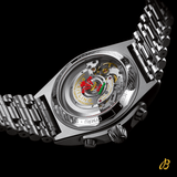 Buy Shop Breitling Chronomat B01 42 Six Nations Wales Red Dial Silver Steel Strap Watch for Men - AB0134A61K1A1 USA Online