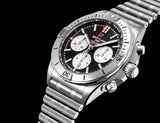 Buy Shop Breitling Chronomat B01 42mm Black Dial Silver Steel Strap Watch for Men - AB0134101B1A1 USA Online