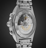 Buy Shop Breitling Chronomat B01 42mm Green Dial Silver Steel Strap Watch for Men - AB01343A1L1A1 USA Online