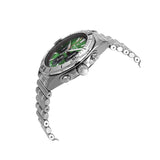 Buy Shop Breitling Chronomat B01 42mm Green Dial Silver Steel Strap Watch for Men - AB01343A1L1A1 USA Online