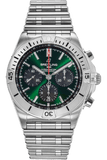 Buy Shop Breitling Chronomat B01 42mm Green Dial Silver Steel Strap Watch for Men - AB01343A1L1A1 USA Online