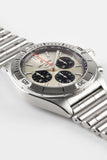 Buy Shop Breitling Chronomat B01 42mm Silver Dial Silver Steel Strap Watch for Men - AB0134101G1A1 USA Online