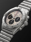 Buy Shop Breitling Chronomat B01 42mm Silver Dial Silver Steel Strap Watch for Men - AB0134101G1A1 USA Online