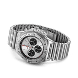 Buy Shop Breitling Chronomat B01 42mm Silver Dial Silver Steel Strap Watch for Men - AB0134101G1A1 USA Online