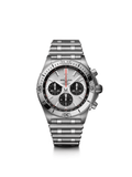 Buy Shop Breitling Chronomat B01 42mm Silver Dial Silver Steel Strap Watch for Men - AB0134101G1A1 USA Online