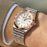 Buy Shop Breitling Chronomat B02 18K Red Gold White Dial Two Tone Steel Strap Watch for Men - U77310101A2U1 USA Online