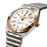 Buy Shop Breitling Chronomat B02 18K Red Gold White Dial Two Tone Steel Strap Watch for Men - U77310101A2U1 USA Online