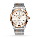 Buy Shop Breitling Chronomat B02 18K Red Gold White Dial Two Tone Steel Strap Watch for Men - U77310101A2U1 USA Online